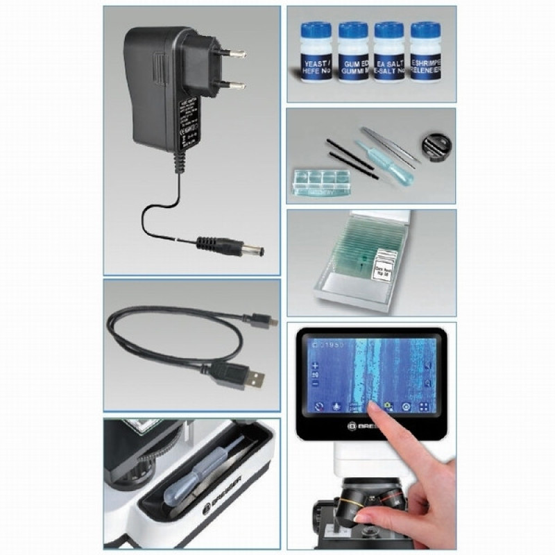 Мікроскоп Bresser LCD Touch 40x-1400x