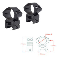 Кільця Hawke Matchmount 30mm/Weaver/High (22117)