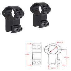 Кільця Hawke Matchmount 1