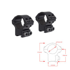Кільця Hawke Matchmount 1