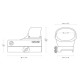 Приціл коліматорний Hawke RD1x WP Digital Control Wide View (Weaver) Refurbished