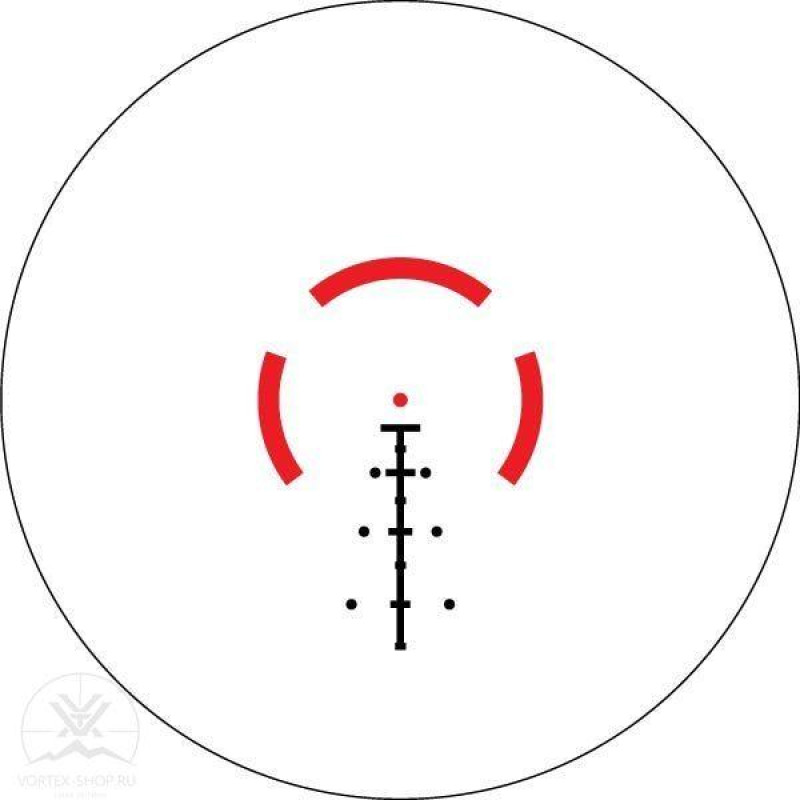 Приціл коліматорний Vortex Spitfire 5x Prism II Scope AR-BDC4 Reticle (SPR-500)