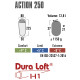 Спальный мешок High Peak Action 250/+5°C Blue/Dark Blue Left (20086)