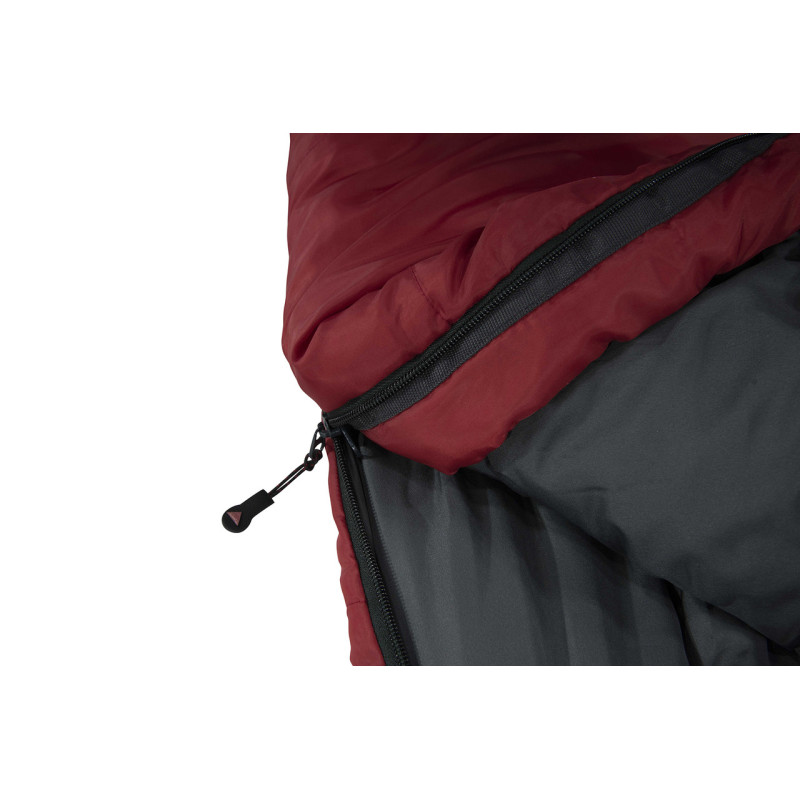 Спальный мешок High Peak TR 300/0°C Dark Red/Grey Left (23066)