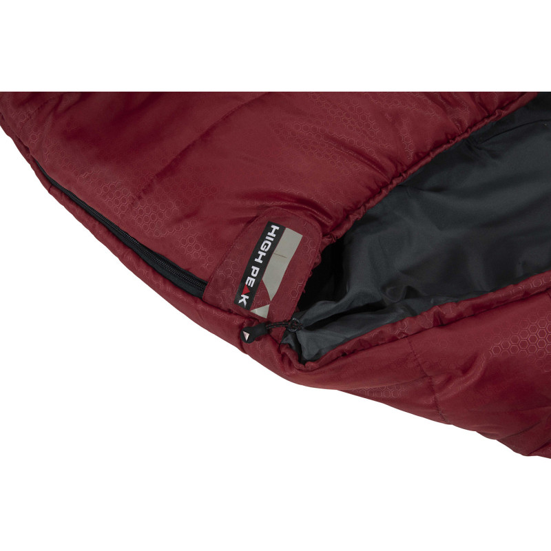 Спальний мішок High Peak Redwood L/-3°C Dark Red/Grey Left (23092)