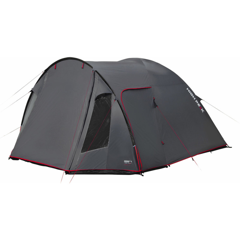 Палатка High Peak Tessin 4 Dark Grey/Red (10222)