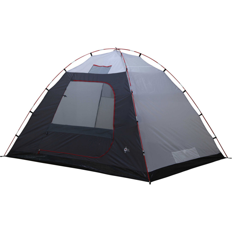Палатка High Peak Tessin 4 Dark Grey/Red (10222)