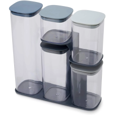Набір ємностей для зберігання з підставкою Joseph Joseph Joseph Joseph FOOD STORAGE, 31,3 х10, 4х32, 4 см, 81106