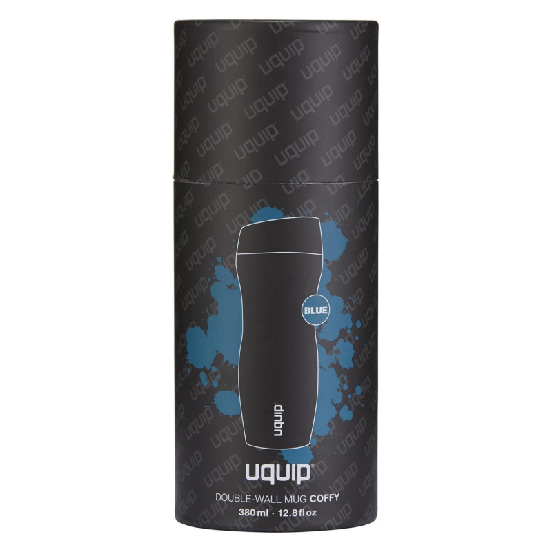 Термокружка Uquip Coffy Blue/Grey (246130)