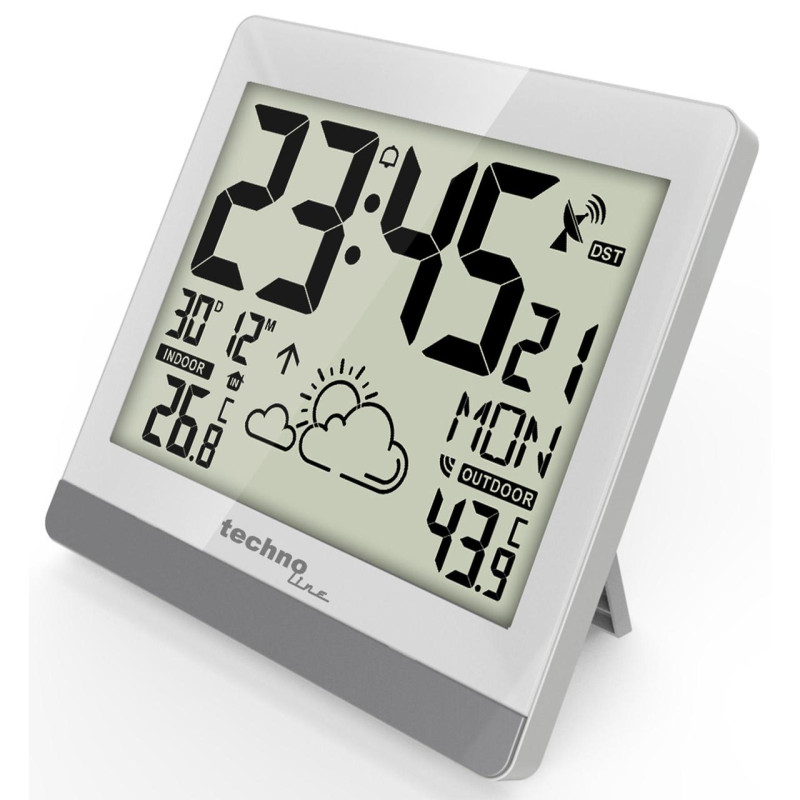 Настінний годинник Technoline WS8119 White (WS8119)