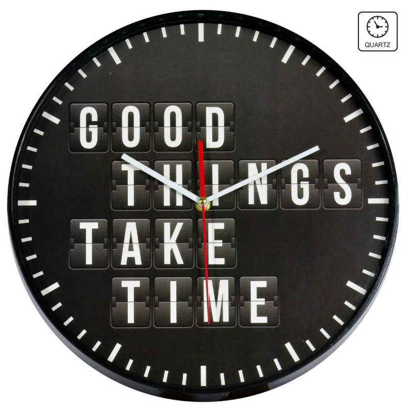 Настінний годинник Technoline 775485 Good Things Take Time (775485)