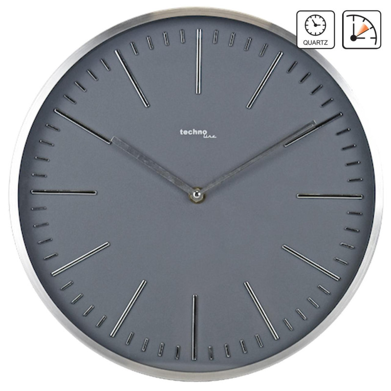 Настінний годинник Technoline WT7215 Grey (WT7215)