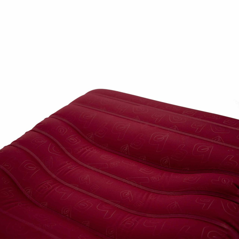 Килимок надувний Bo-Camp Laticuda Ergonomic Gold 191x60x14 cm Grey/Red