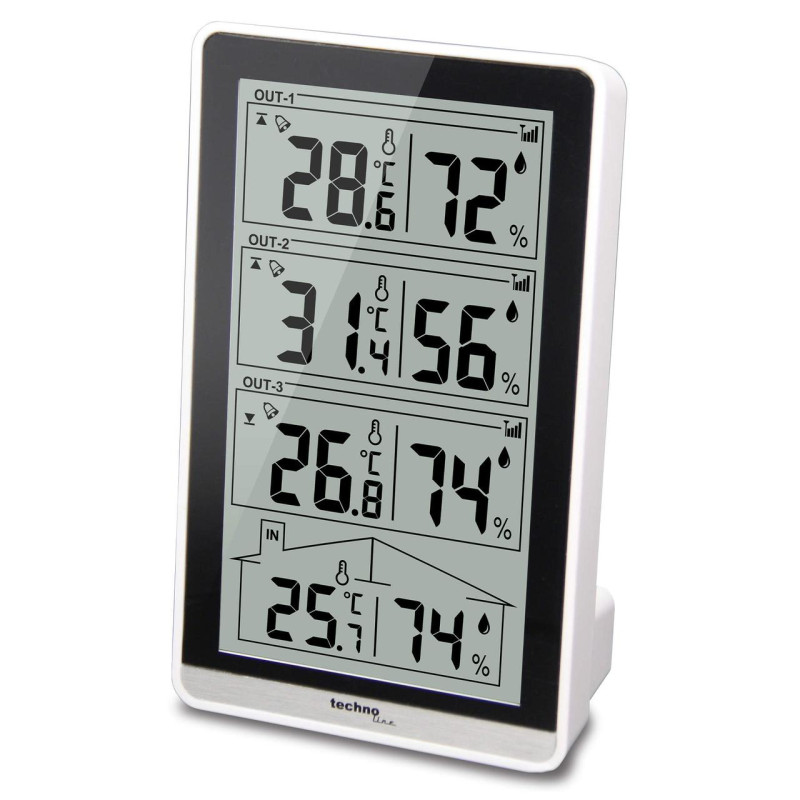 Термогігрометр Technoline WS7060 Black (WS7060)