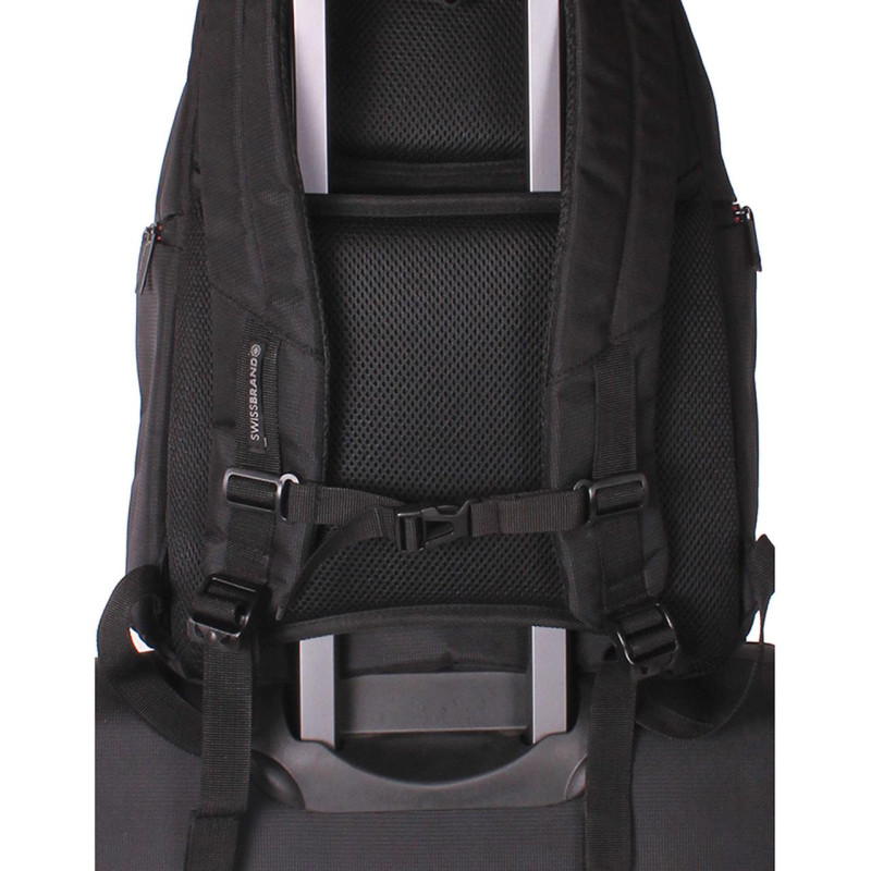Міський рюкзак Swissbrand Georgia 3.0 29 Black (SWB_BE19GEO001U)