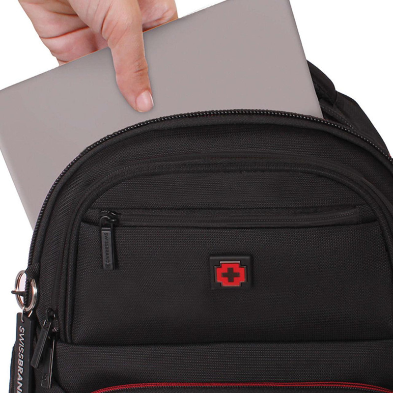 Міський рюкзак Swissbrand Georgia 3.0 29 Black (SWB_BE19GEO001U)