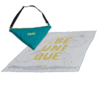 Рушник із мікрофібри Uquip Softy 140x220 cm Grey (247311)