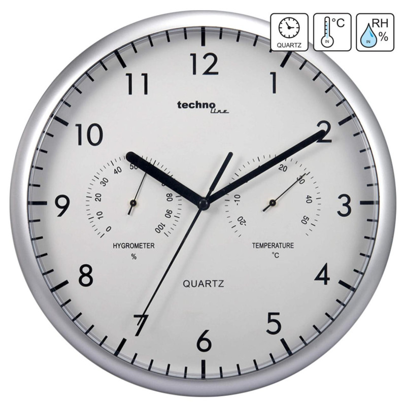 Настінний годинник Technoline WT650 White (WT650)