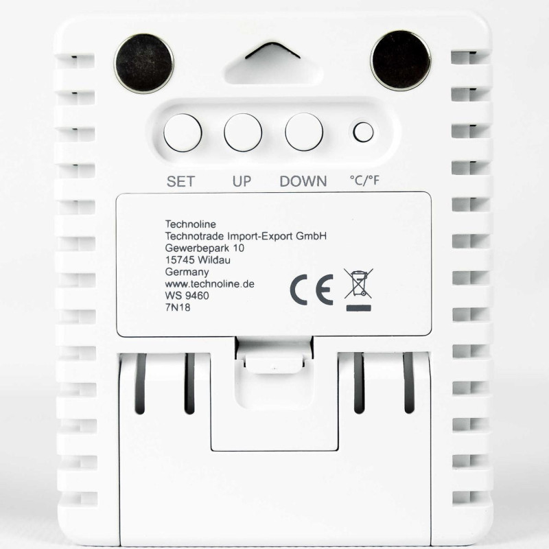 Термогігрометр Technoline WS9460 Silver/White (WS9460)