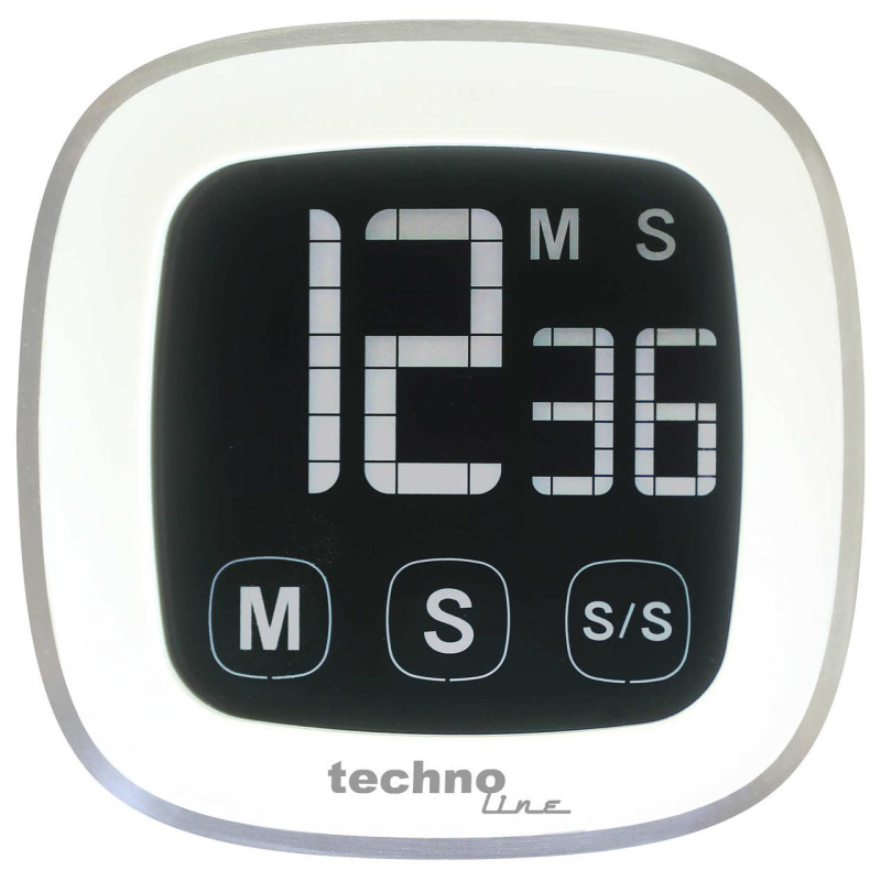 Таймер кухонний Technoline KT400 Magnetic Touchscreen White (KT400)