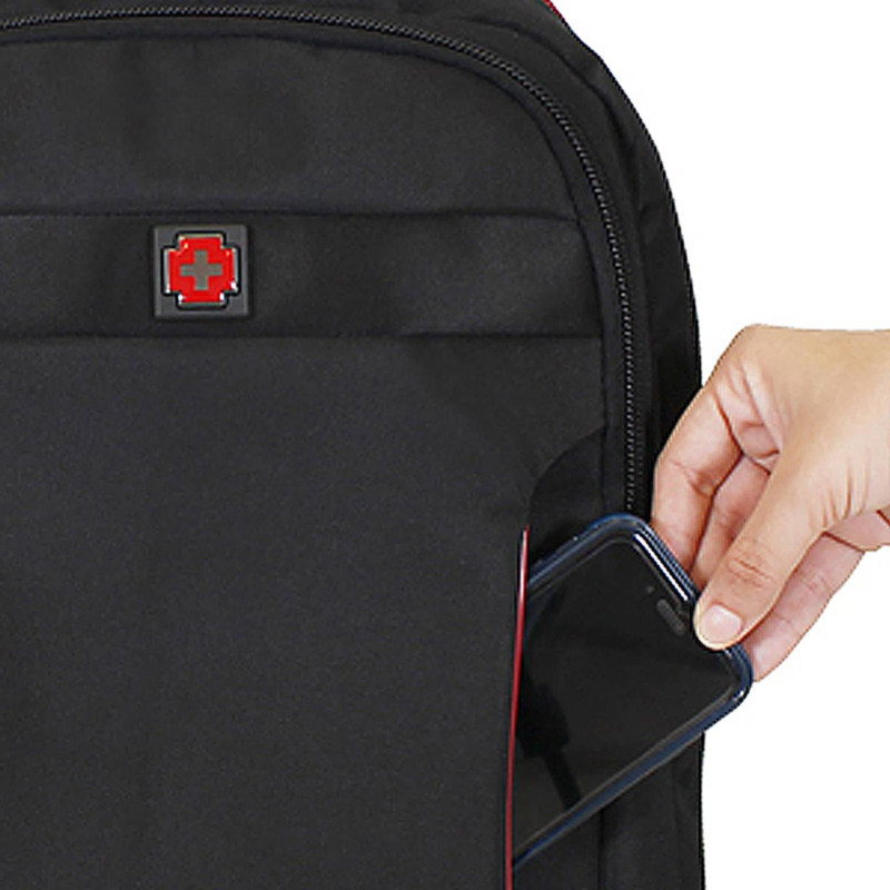 Міський рюкзак Swissbrand Nyon 2.0 20 Black (SWB_BE19NYO001U)