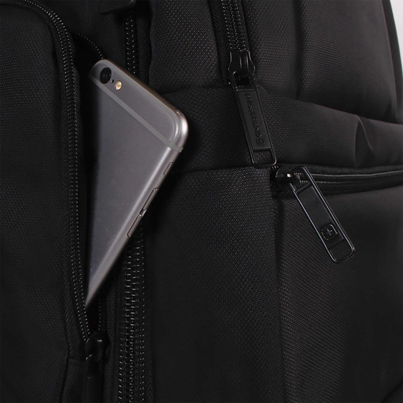 Рюкзак міський Swissbrand Wambley 19 Black (SWB_S19BEWEM001U)