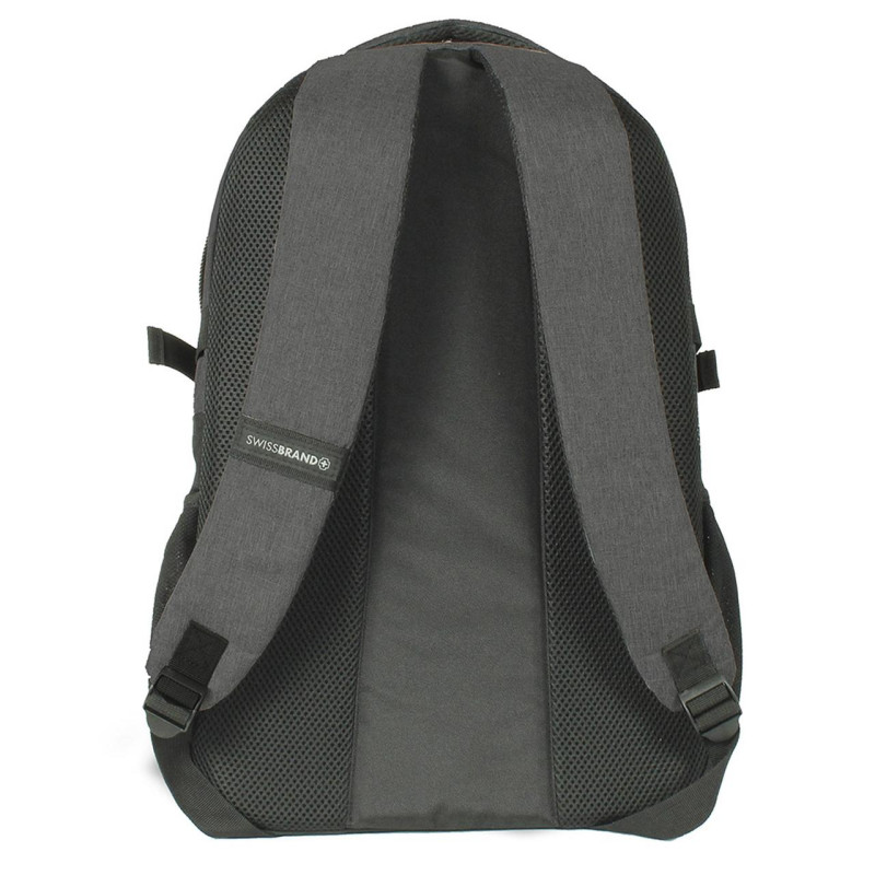 Міський рюкзак Swissbrand Kolding 27 Dark Grey (SWB_Q219BLKOL803U)