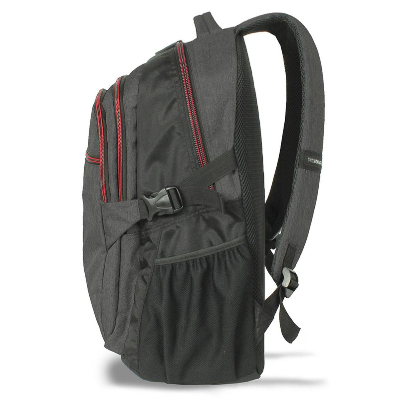 Міський рюкзак Swissbrand Kolding 27 Dark Grey (SWB_Q219BLKOL803U)