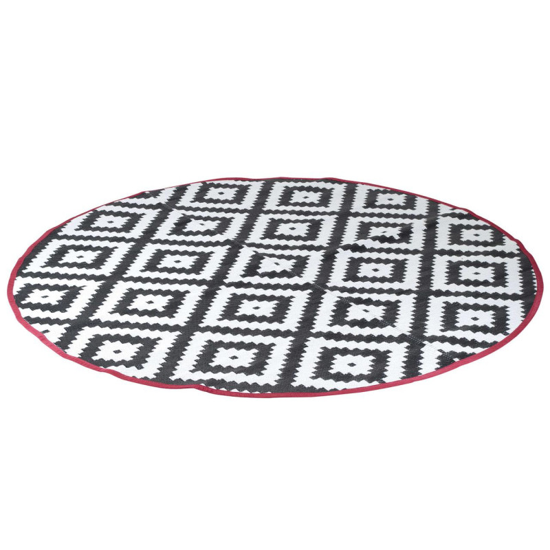 Коврик для пикника Bo-Camp Falconwood Round Black/White (4271100)