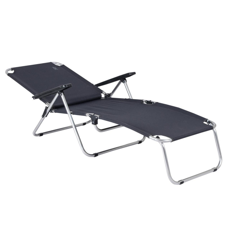 Шезлонг розкладний Bo-Camp Copa Rio Graphite (1211969)