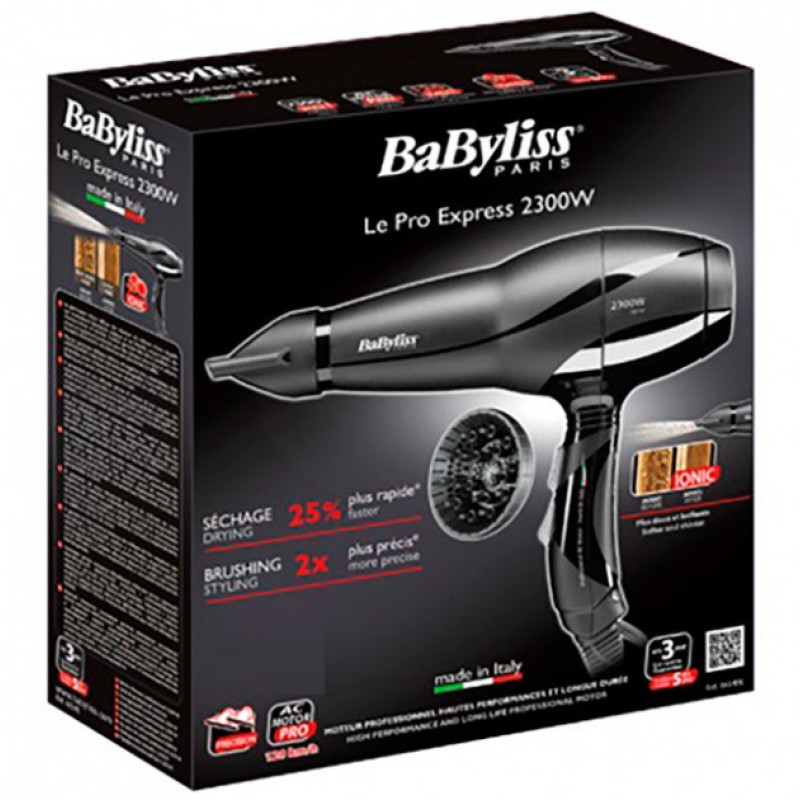Фен BaByliss Pro Express Volume 6614DЕ (6614DE)