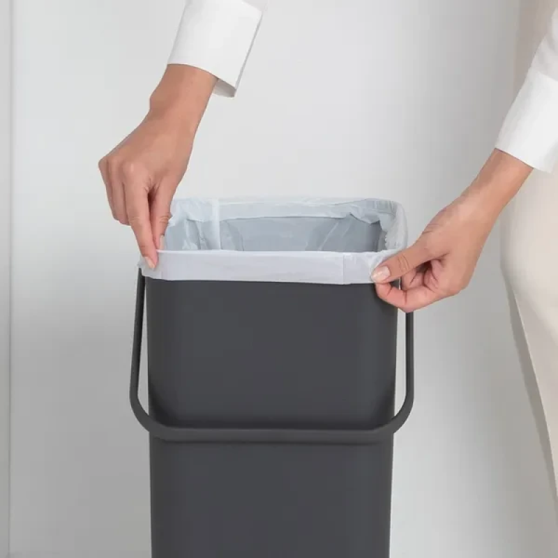 Відро для сміття Brabantia Sort&Go, 40 л, темно-сірий (251047)