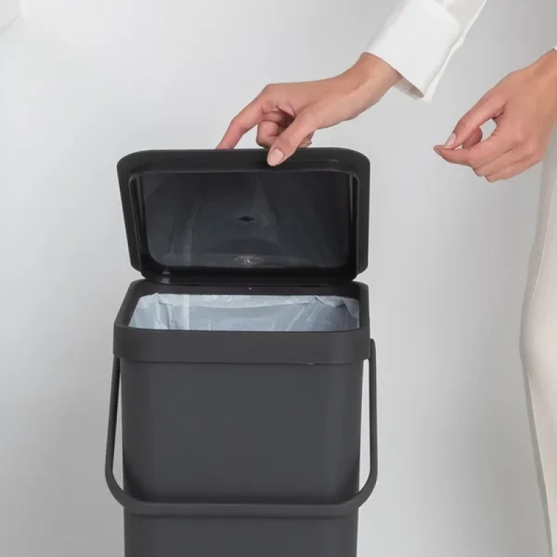 Відро для сміття Brabantia Sort&Go, 40 л, темно-сірий (251047)