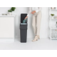 Відро для сміття Brabantia Sort&Go, 40 л, темно-сірий (251047)