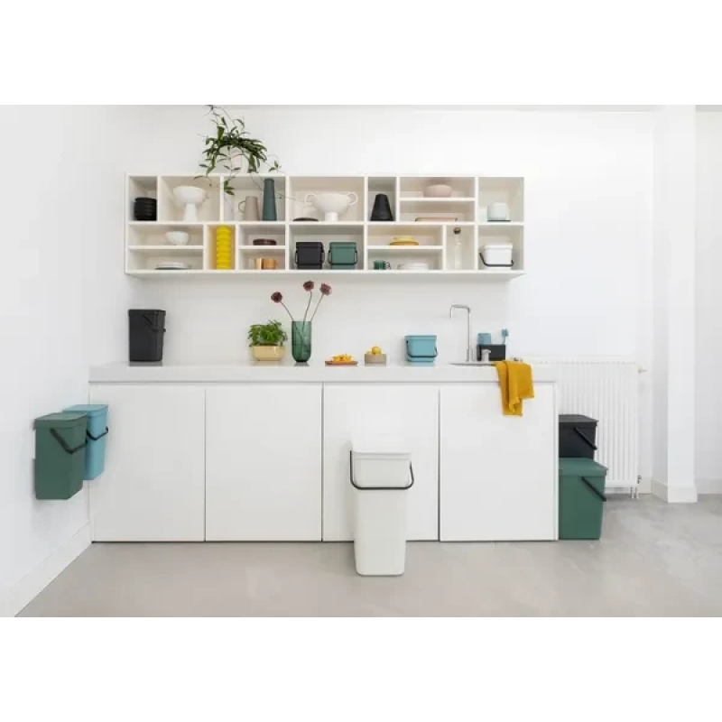 Відро для сміття Brabantia Sort&Go, 40 л, білий (251061)