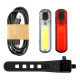 Комплект ліхтарів велосипедних Mactronic Duo Slim (60/18 Lm) USB Rechargeable (ABS0031)