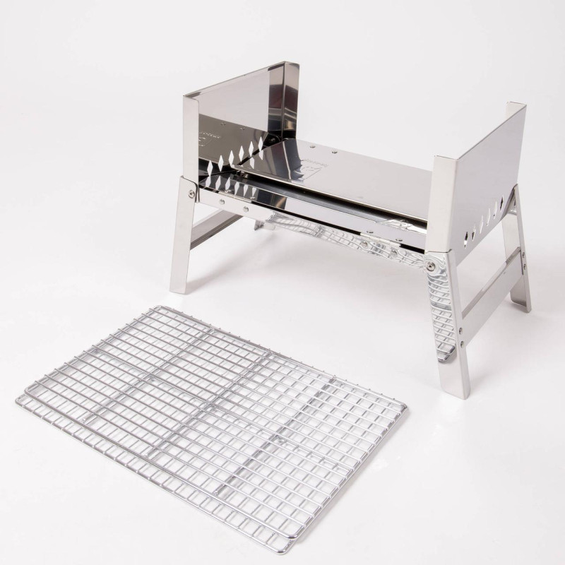 Гриль угольный Bo-Camp Compact Delux Silver (8108360)