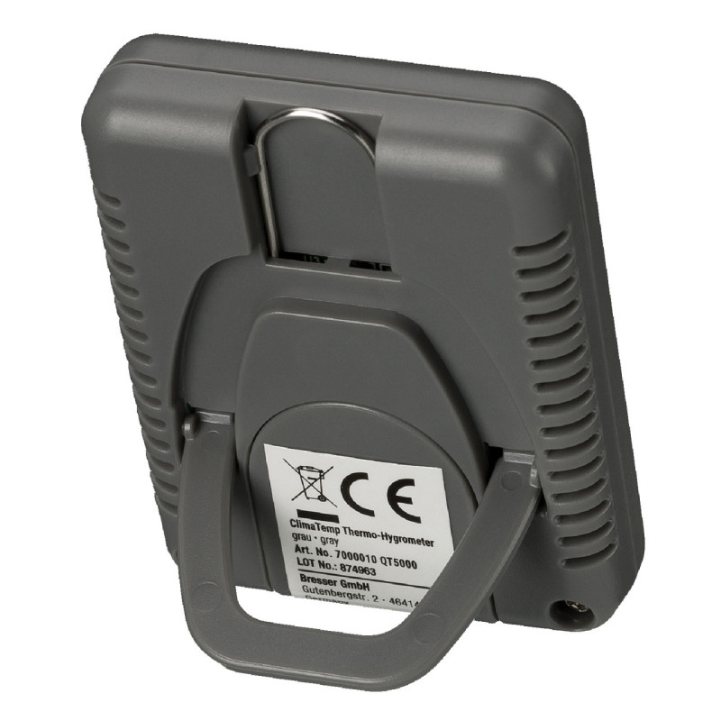 Термометр-гігрометр Bresser Temeo Hygro Indicator (3шт) Grey (7000010QT5000)