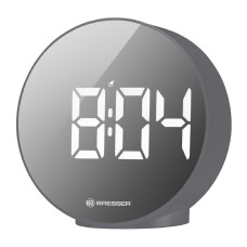 Годинник настільний Bresser MyTime Echo FXR Silver (8010071QT5WHI)
