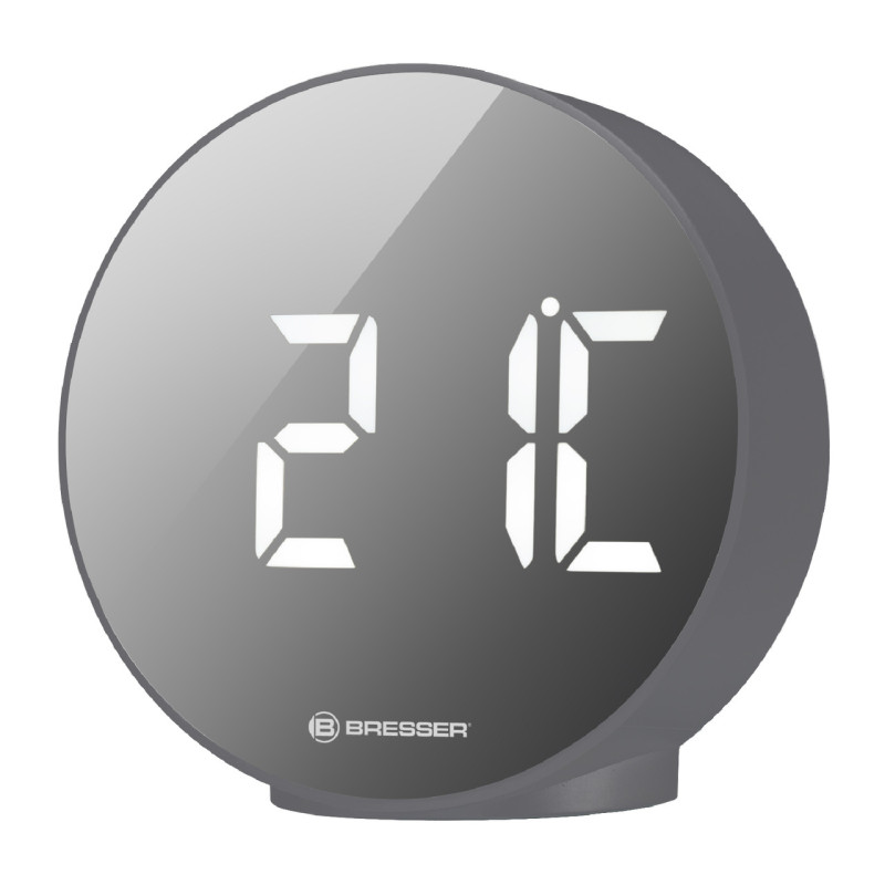 Годинник настільний Bresser MyTime Echo FXR Silver (8010071QT5WHI)