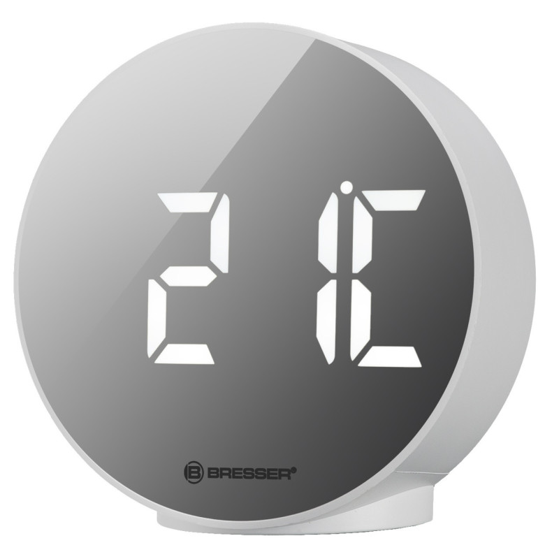 Годинник настільний Bresser MyTime Echo FXR White (8010071GYEWHI)