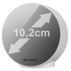 Годинник настільний Bresser MyTime Echo FXR White (8010071GYEWHI)