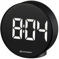 Годинник настільний Bresser MyTime Echo FXR Black (8010071CM3WHI) Refurbished