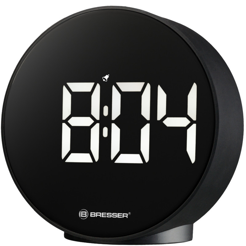 Часы настольные Bresser MyTime Echo FXR Black (8010071CM3WHI)