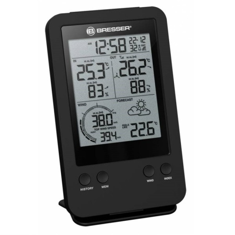 Метеостанция Bresser 3-in-1 Profi Wind Gauge Black (7002531)