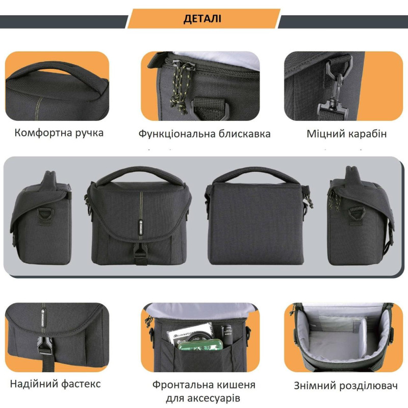 Сумка Vanguard BIIN 21LC Black (BIIN 21LC/1)