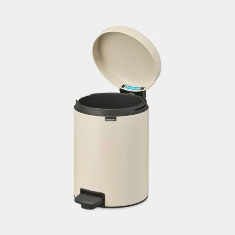 Бак для сміття Brabantia PEDAL BIN NEWICON, об'єм 5 л, бежевий (149900)