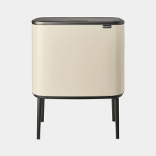 Бак для сміття Brabantia TOUCH BIN BO SOFT, об'єм 11л+23л, бежевий (201585)
