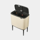 Бак для сміття Brabantia TOUCH BIN BO SOFT, об'єм 11л+23л, бежевий (201585)