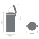 Бак для сміття Brabantia PEDAL BIN, об'єм 30 л, бежевий (149962)